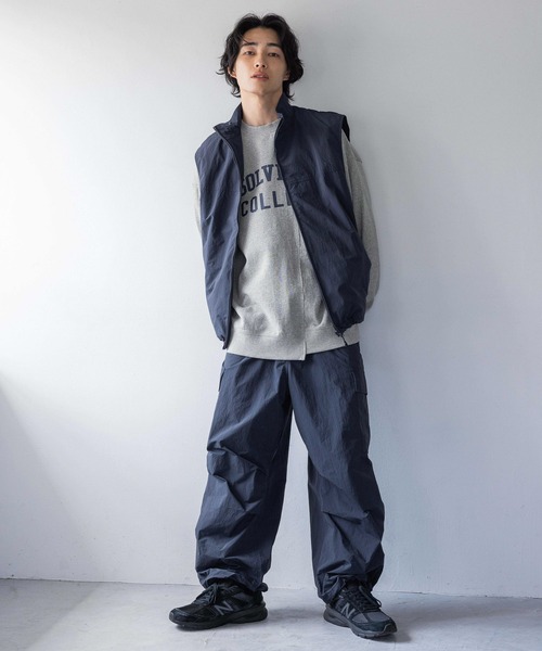 LOWRYS FARM（ローリーズファーム）の「ナイロンカーゴパンツ 133924（カーゴパンツ・メンズ・ネイビー/ブラック・MEDIUM/LARGE）」の18枚目の写真
