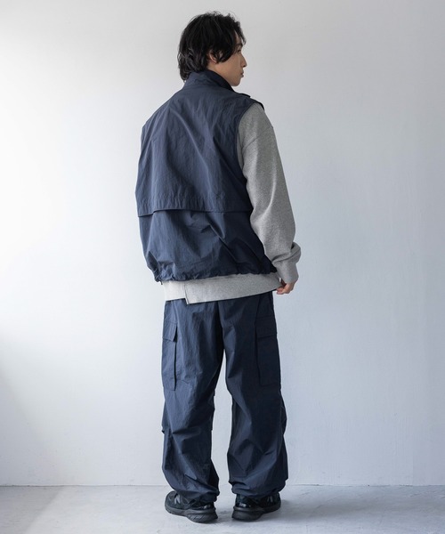 LOWRYS FARM（ローリーズファーム）の「ナイロンカーゴパンツ 133924（カーゴパンツ・メンズ・ネイビー/ブラック・MEDIUM/LARGE）」の19枚目の写真