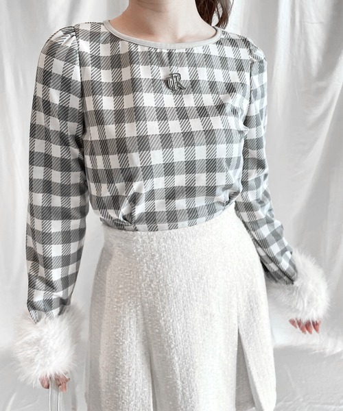 NOMAE（ノーマエ）の「バックオープンリボントップス（Tシャツ