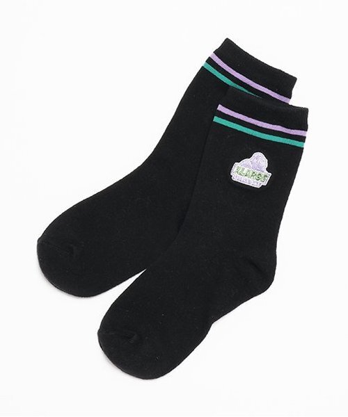 XLARGE KIDS（エクストララージキッズ）の「スランテッドOGゴリラ刺繍ソックス（ソックス/靴下・キッズ・ホワイト/ブラック/ベージュ・13-15cm/17-19cm/15-17cm/19-21cm）」の3枚目の写真