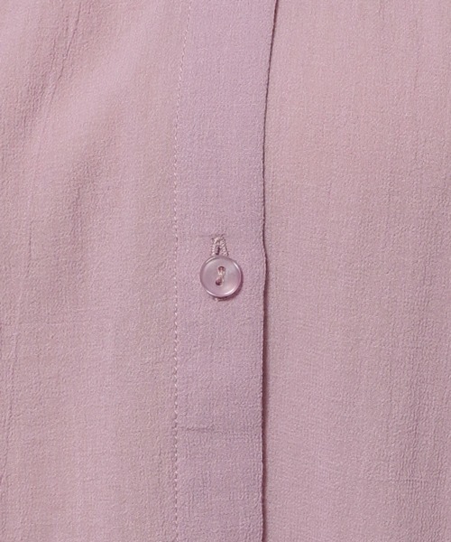 niko and...（ニコアンド）の「袖ギャザーリボンブラウス（シャツ/ブラウス・レディース・ブラウン/ピンク/オフホワイト・FREE）」の15枚目の写真