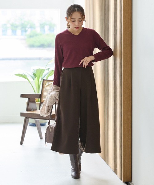 きれいめガウチョパンツ（その他パンツ）｜Honeys（ハニーズ）の