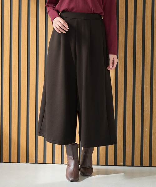 Honeys（ハニーズ）の「きれいめガウチョパンツ（その他パンツ・レディース・ボルドー/グリーン/ネイビー/モカ/ブラック/ブラウン・S/M/L/LL/3L）」の10枚目の写真