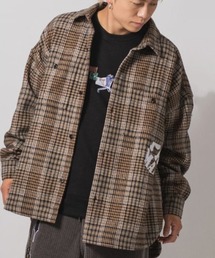 メンズのブルゾン（ベージュ系・チェック柄）ファッション通販 - ZOZOTOWN