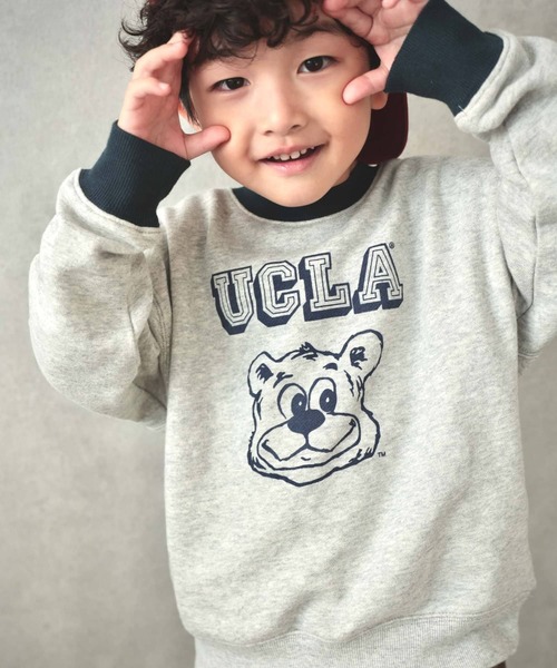 CIAOPANIC TYPY（チャオパニックティピー）の「【WEB限定】【KIDS】【UCLA】TYPY別注BIG JOEプリントリンガースウェット（スウェット・キッズ・グリーン/ネイビー・XX-LARGE/X-LARGE/LARGE/MEDIUM/SMALL）」の4枚目の写真
