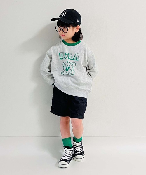 CIAOPANIC TYPY（チャオパニックティピー）の「【WEB限定】【KIDS】【UCLA】TYPY別注BIG JOEプリントリンガースウェット（スウェット・キッズ・グリーン/ネイビー・XX-LARGE/X-LARGE/LARGE/MEDIUM/SMALL）」の13枚目の写真