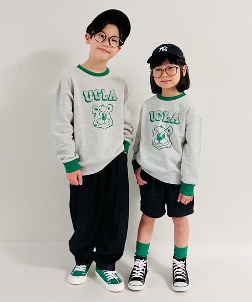 CIAOPANIC TYPY（チャオパニックティピー）の「【WEB限定】【KIDS】【UCLA】TYPY別注BIG JOEプリントリンガースウェット（スウェット・キッズ・グリーン/ネイビー・XX-LARGE/X-LARGE/LARGE/MEDIUM/SMALL）」の15枚目の写真