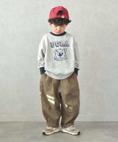 CIAOPANIC TYPY（チャオパニックティピー）の「【WEB限定】【KIDS】【UCLA】TYPY別注BIG JOEプリントリンガースウェット（スウェット・キッズ・グリーン/ネイビー・XX-LARGE/X-LARGE/LARGE/MEDIUM/SMALL）」の5枚目の写真