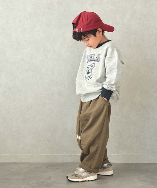 CIAOPANIC TYPY（チャオパニックティピー）の「【WEB限定】【KIDS】【UCLA】TYPY別注BIG JOEプリントリンガースウェット（スウェット・キッズ・グリーン/ネイビー・XX-LARGE/X-LARGE/LARGE/MEDIUM/SMALL）」の6枚目の写真
