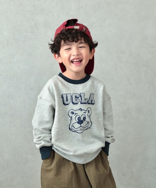CIAOPANIC TYPY（チャオパニックティピー）の「【WEB限定】【KIDS】【UCLA】TYPY別注BIG JOEプリントリンガースウェット（スウェット・キッズ・グリーン/ネイビー・XX-LARGE/X-LARGE/LARGE/MEDIUM/SMALL）」の8枚目の写真