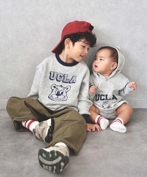 CIAOPANIC TYPY（チャオパニックティピー）の「【WEB限定】【KIDS】【UCLA】TYPY別注BIG JOEプリントリンガースウェット（スウェット・キッズ・グリーン/ネイビー・XX-LARGE/X-LARGE/LARGE/MEDIUM/SMALL）」の10枚目の写真