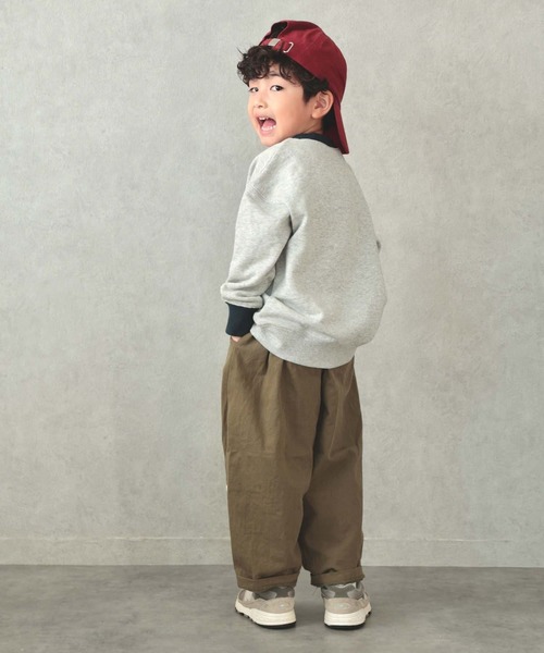 CIAOPANIC TYPY（チャオパニックティピー）の「【WEB限定】【KIDS】【UCLA】TYPY別注BIG JOEプリントリンガースウェット（スウェット・キッズ・グリーン/ネイビー・XX-LARGE/X-LARGE/LARGE/MEDIUM/SMALL）」の7枚目の写真