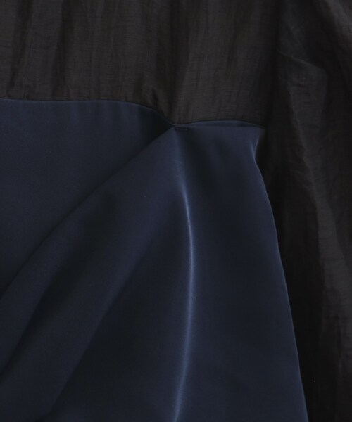 OPAQUE.CLIP（オペークドットクリップ）の「◆レイヤード風ドッキングワンピース/オケージョン対応【洗濯機洗い可】（ワンピース・レディース・ブラック系4/ネイビー系4・38/40/42）」の14枚目の写真