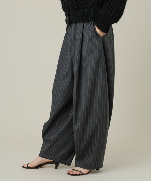 Curensology(カレンソロジー)/ウールストレッチドロストパンツ（その他