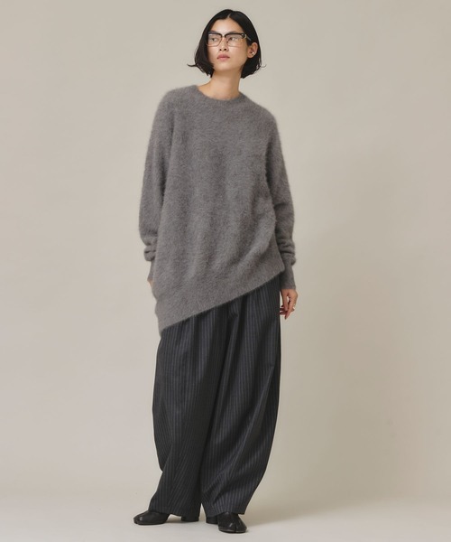 Curensology(カレンソロジー)/ウールストレッチドロストパンツ