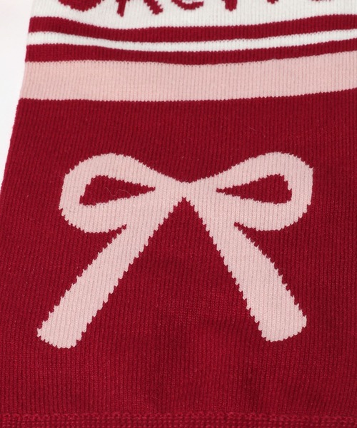 シャドーフォックス マフラー チャーム付き/レッド/GAKE 日本製❣️ セール】【2024FW】ジャガードマフラー(マフラー)|FOREVER 21