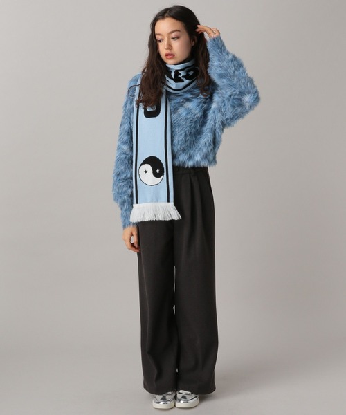 FOREVER 21（フォーエバー トゥエンティーワン）の「【2024FW】ジャガードマフラー（マフラー・レディース・レッド/グレー/ブルー・FREE）」の17枚目の写真