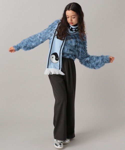 FOREVER 21（フォーエバー トゥエンティーワン）の「【2024FW】ジャガードマフラー（マフラー・レディース・レッド/グレー/ブルー・FREE）」の18枚目の写真