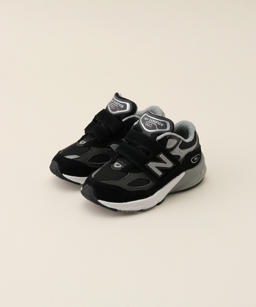 IENA ENFANT（イエナアンファン）の「【NEW BALANCE/ニューバランス】IV990v6 baby(14cm-16cm)（スニーカー・キッズ・ブラック/グレー・14/15 /16）」の2枚目の写真