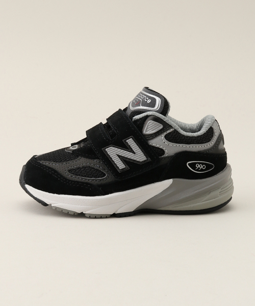 IENA ENFANT（イエナアンファン）の「【NEW BALANCE/ニューバランス】IV990v6 baby(14cm-16cm)（スニーカー・キッズ・ブラック/グレー・14/15 /16）」の3枚目の写真