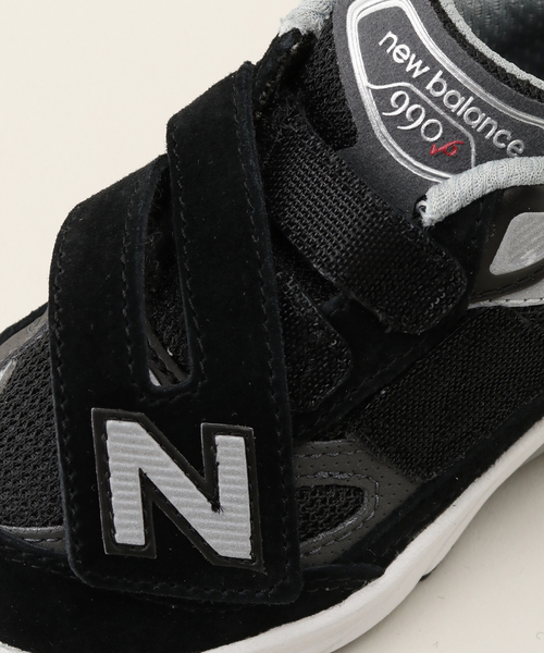 IENA ENFANT（イエナアンファン）の「【NEW BALANCE/ニューバランス】IV990v6 baby(14cm-16cm)（スニーカー・キッズ・ブラック/グレー・14/15 /16）」の10枚目の写真
