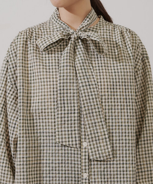 【セール】B ボウタイブラウス（シャツ/ブラウス）｜Kastane（カスタネ）