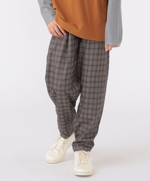SHIPS KIDS:140～160cm / チェック テーパード パンツ（その他パンツ）｜SHIPS（シップス）
