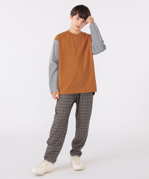 SHIPS KIDS:140～160cm / チェック テーパード パンツ（その他パンツ）｜SHIPS（シップス）
