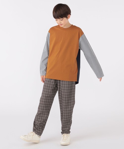SHIPS KIDS:140～160cm / チェック テーパード パンツ（その他パンツ）｜SHIPS（シップス）