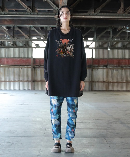 STOF（ストフ）の「Last MC L/S Tee（Tシャツ/カットソー・メンズ・ブラック・S/M）」の2枚目の写真