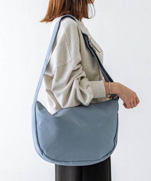 welleg（ウェレッグ）の「撥水加工 ボディーショルダーバッグ（ショルダーバッグ・レディース・ブラック/ベージュ/ライトブルー・フリー）」の18枚目の写真