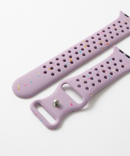 emonique(エモニーク)の「スマートウォッチバンド Apple Watch バンド シリコン製【38/40/41/42/44/45/49mm対応】(デジタル腕時計・レディース・ブラック/ライトピンク/ライトブルー/ホワイト/ピンク/ラベンダー/ミント・38/42)」の10枚目の写真