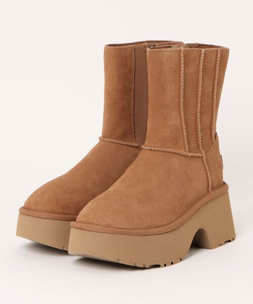 UGG(アグ)の「W CLASSIC TWIN SEAM NEW HEIGHTS 1158313-CHE(ブーツ・レディース・ブラウン・6/7/8/5)」の8枚目の写真