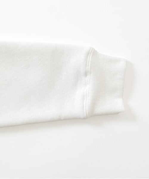 GLAZOS（グラソス）の「【大人向けサイズあり】【あったか】裏起毛・袖レイヤードフロントプリントパーカー（パーカー・キッズ・ブラック/ブルー・L/M/S/LL）」の8枚目の写真