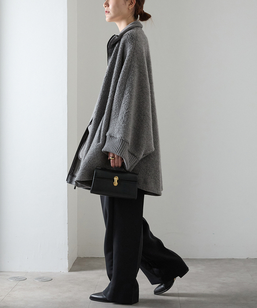 セール】パイルラッセルシャギーZIPコート（その他アウター）｜VERMEIL