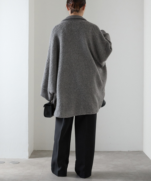 セール】パイルラッセルシャギーZIPコート（その他アウター）｜VERMEIL