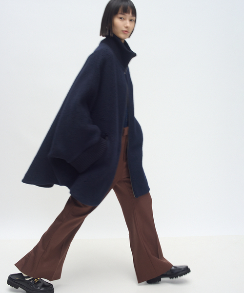 24AW✨VERMEIL par iena パイルラッセルシャギーZIPコート ヴェルメイユ パー イエナ VERMEIL par iena パイルラッセル