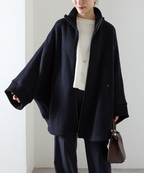 セール】パイルラッセルシャギーZIPコート（その他アウター）｜VERMEIL