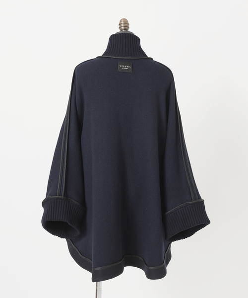 【美品】パイルラッセルシャギーダブルZIPコート セール】パイルラッセルシャギーZIPコート（その他アウター）｜VERMEIL