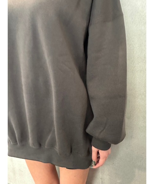 EGOIST(エゴイスト)の「ロゴ刺繍プルオーバー(スウェット・レディース・パープル/ベージュ/ブラック・FREE)」の16枚目の写真