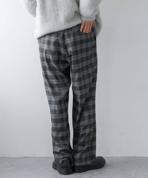 LOWRYS FARM（ローリーズファーム）の「ＴＲガラワイドパンツ　 284665（スラックス・メンズ・グレー/チャコールグレー・MEDIUM/LARGE）」の7枚目の写真