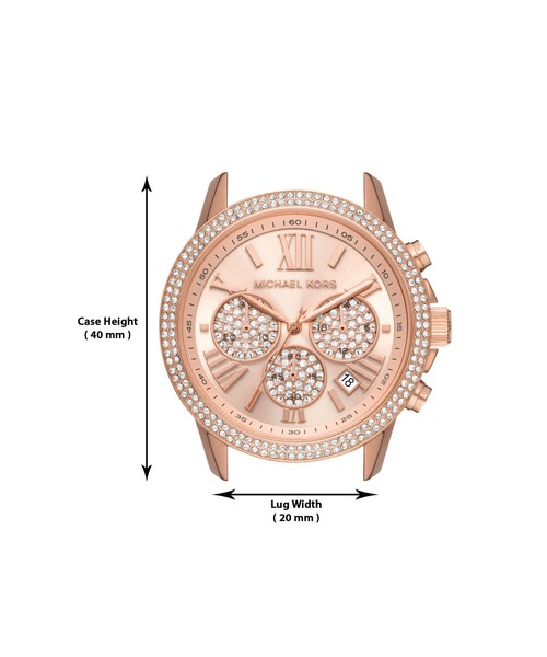 MICHAEL KORS(マイケルコース)の「マイケル・コース 腕時計 レディース アナログ ステンレス MK7200(アナログ腕時計・レディース・ピンクゴールド・FREE)」の5枚目の写真