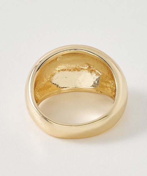 collex（コレックス）の「【dignif】【金属アレルギー対応】ボリュームリング（リング・レディース・シルバー/ゴールド・フリー）」の7枚目の写真