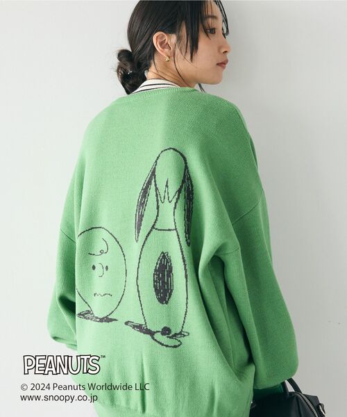 【PEANUTS】クルーネックニット(ニット/セーター)|PEANUTS(ピーナッツ)