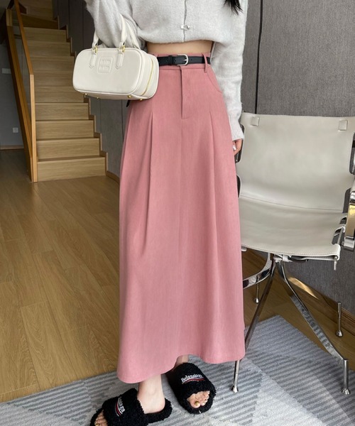 2ly2(トゥーリートゥー)の「ふんわりシルエットと厚手素材で秋冬にピッタリ!Aラインアンブレラスカート(スカート・レディース・ピンク/ブラウン/アイボリー/ブラック・FREE)」の22枚目の写真