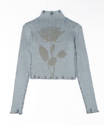 jouetie | ローズロゴダブルZIPニット(ニット/セーター)