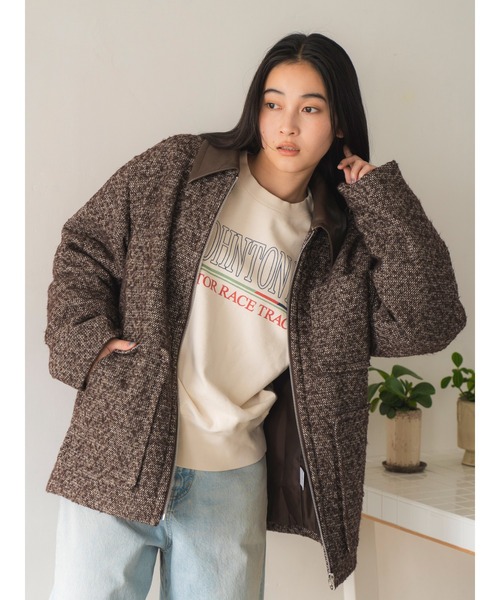 Ungrid（アングリッド）の「ロゴプリントルーズスウェット（スウェット・レディース・ピンク/ブラウン/オフホワイト・FREE）」の11枚目の写真