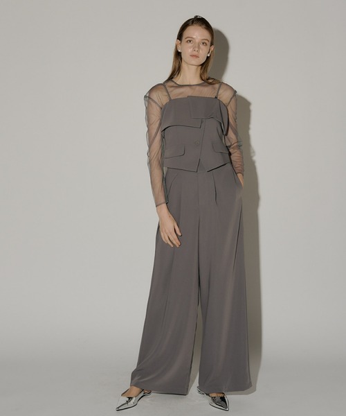 LE'RURE Multiway set up pants オケージョン LE'RURE パンツドレス