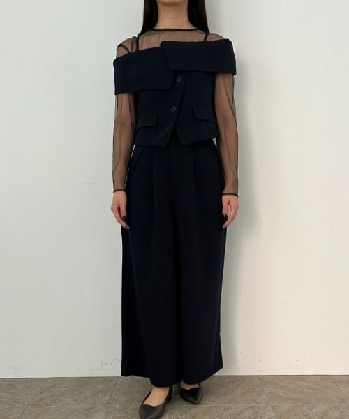 Multiway set up pants（パンツドレス）｜LE'RURE（リルアー）の