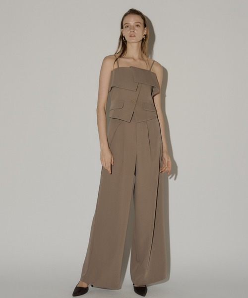 Multiway set up pants（パンツドレス）｜LE'RURE（リルアー）の